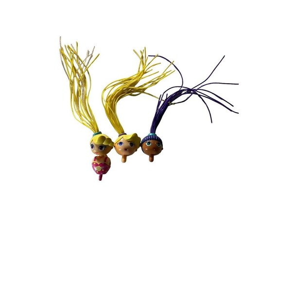 Vintage Ohio Arts Betty Spaghetty Rare/Hard To Find Heads(3) And 1 Torso - Picture 1 of 12